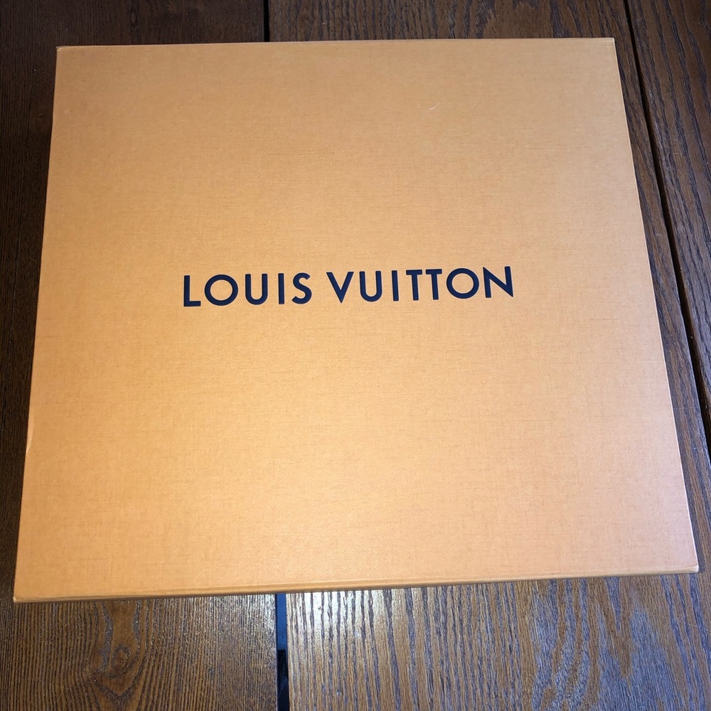 Large Orange Louis Vuitton Box